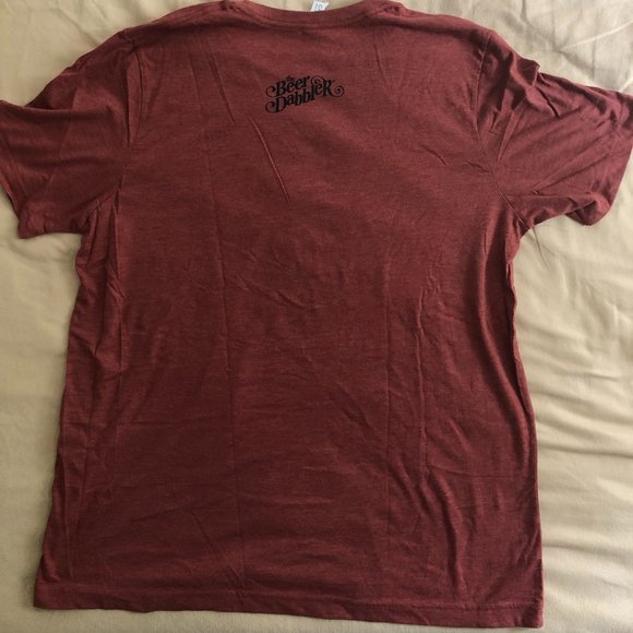 MN - BEER MICROBREWS - MAROON T-SHIRT - XL - Beer Dabbler - MINNESOTA - Picture 6 of 7